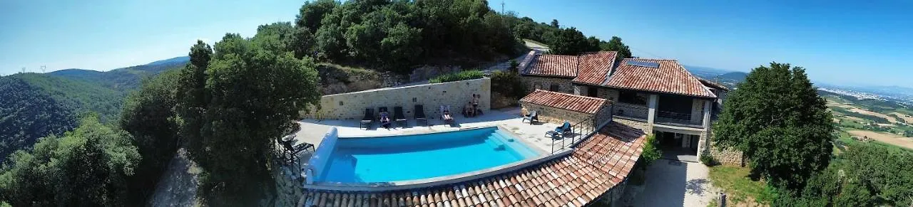 فيلا La Ferme D' Helyette Toulaud بيت للعطل